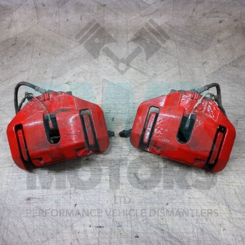 BMW E92 E93 M3 Front Calipers with Carrier Pair Red
