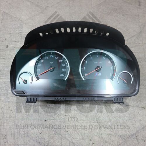 BMW F10 M5 Speedo Clocks Instruments MPH Dual-Clutch 2012