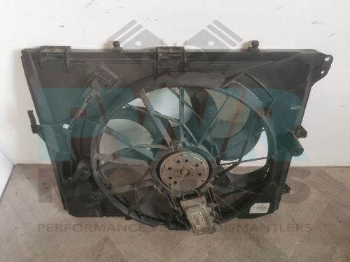 BMW E92 320i Rad Fan Engine Electric Cooling Fan & Housing