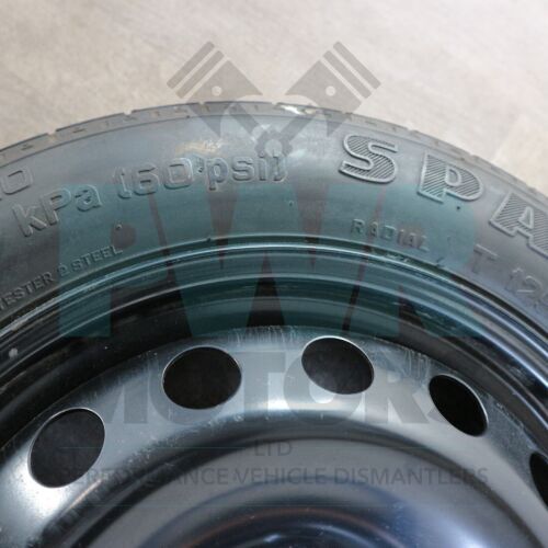 Alfa Romeo 147 15" Space Saver Spare Tyre Wheel T125/80 R15