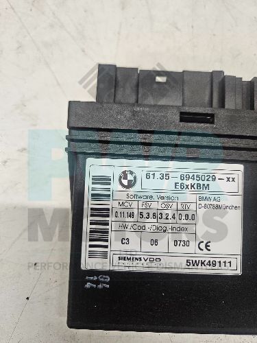 BMW 5 Series E60 E61 Gateway Body Control Module BCM