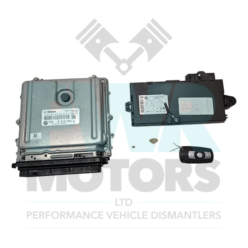 BMW X5 E70 40d ECU Kit Engine CAS3 CAS & Key N57 3.0 Diesel