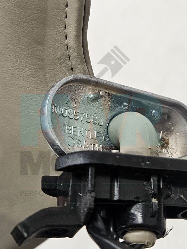 BENTLEY Continental Gt Leather Sun Visor Passenger Side Left